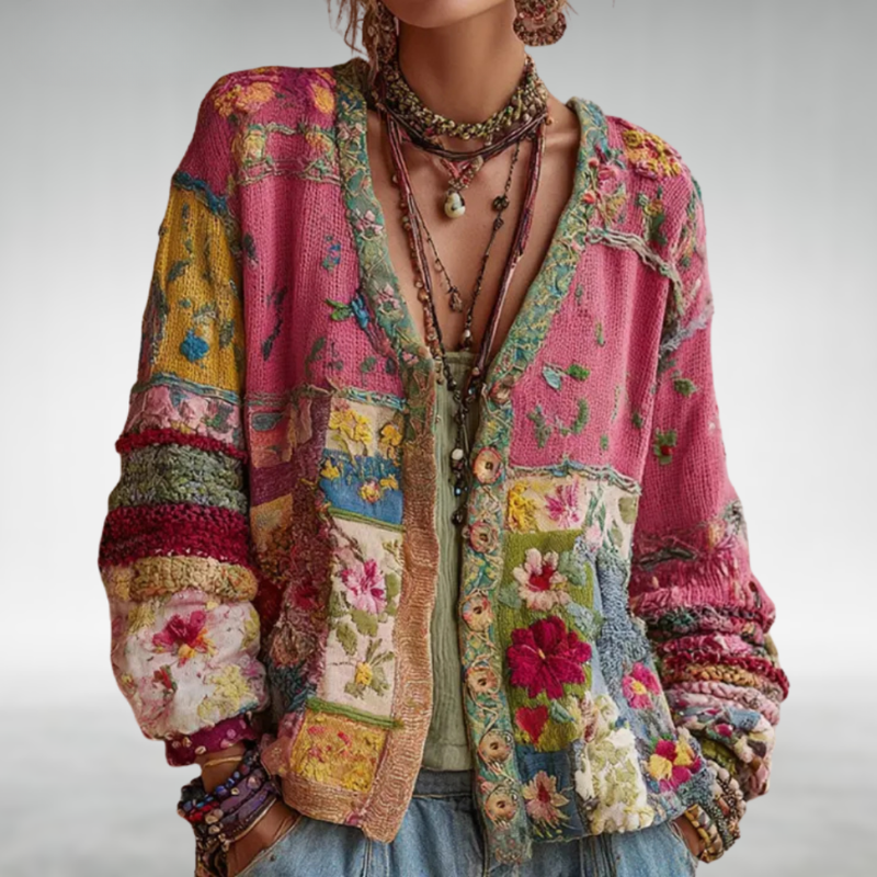 Milla | Veste Tricot Boho
