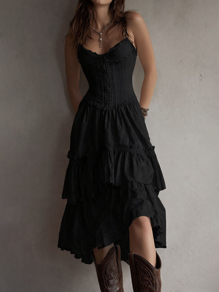 ELARA | ROBE MIDI CORSET BOHO
