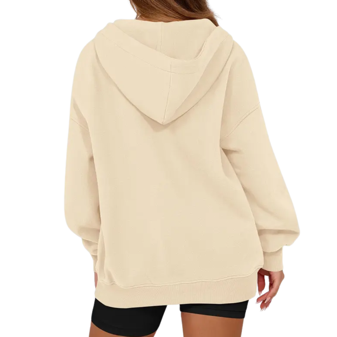 DARLA™ – Sweat à capuche en polaire surdimensionné et confortable