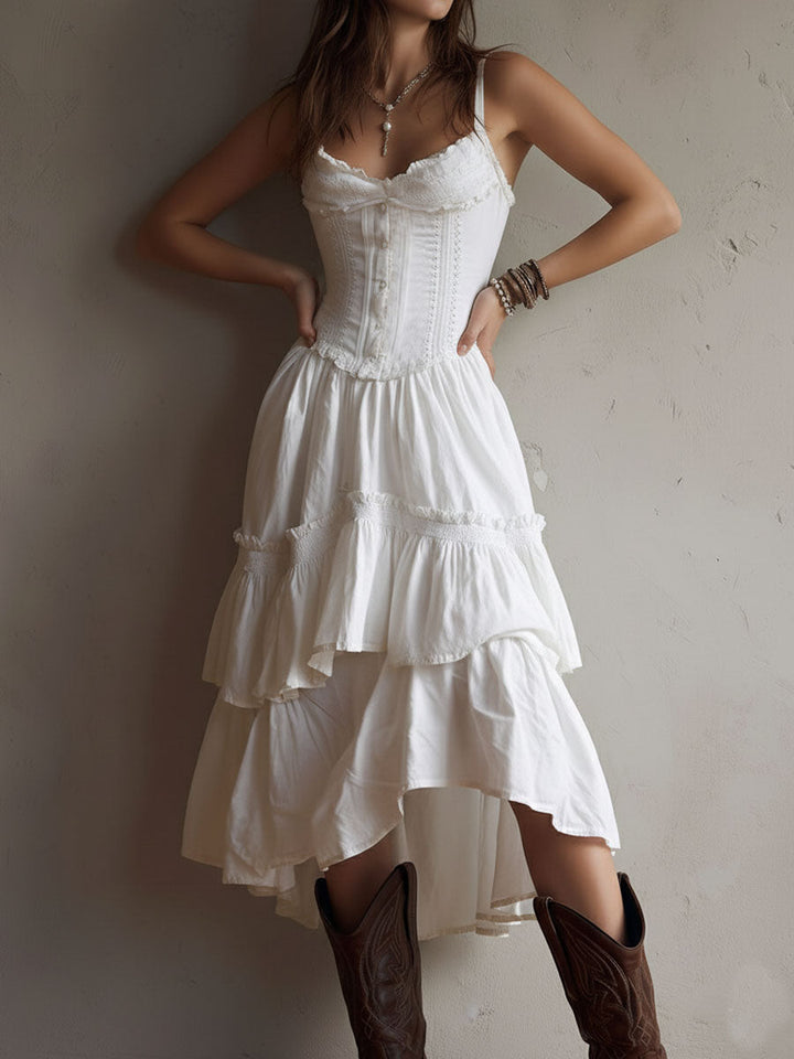ELARA | ROBE MIDI CORSET BOHO