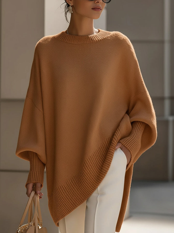 Jeanne pull oversize en cachemire - Caramel