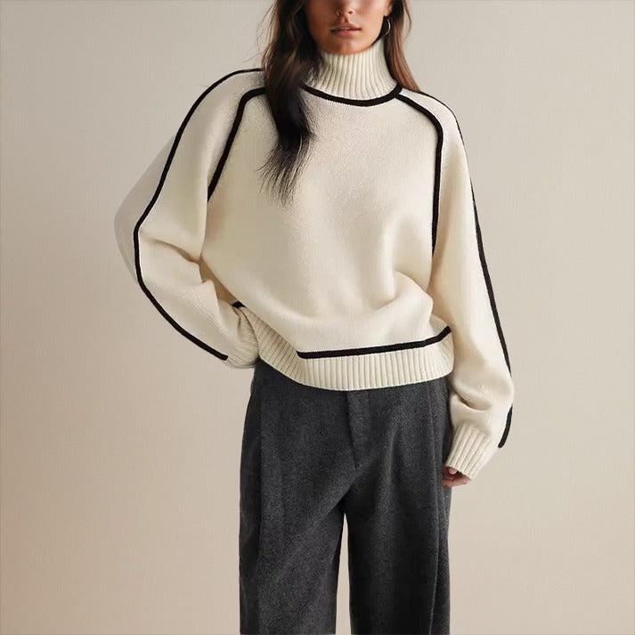 Alba - Pull en cachemire - Orange