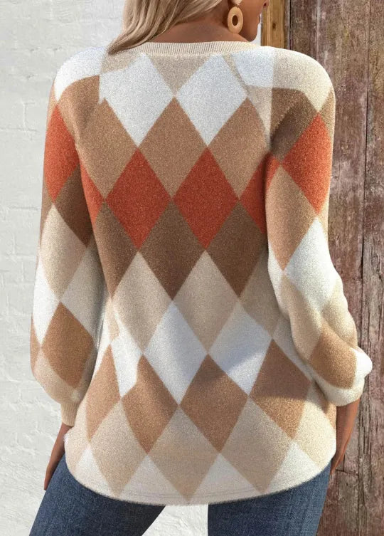 T-shirt en tricot avec détail de bouton