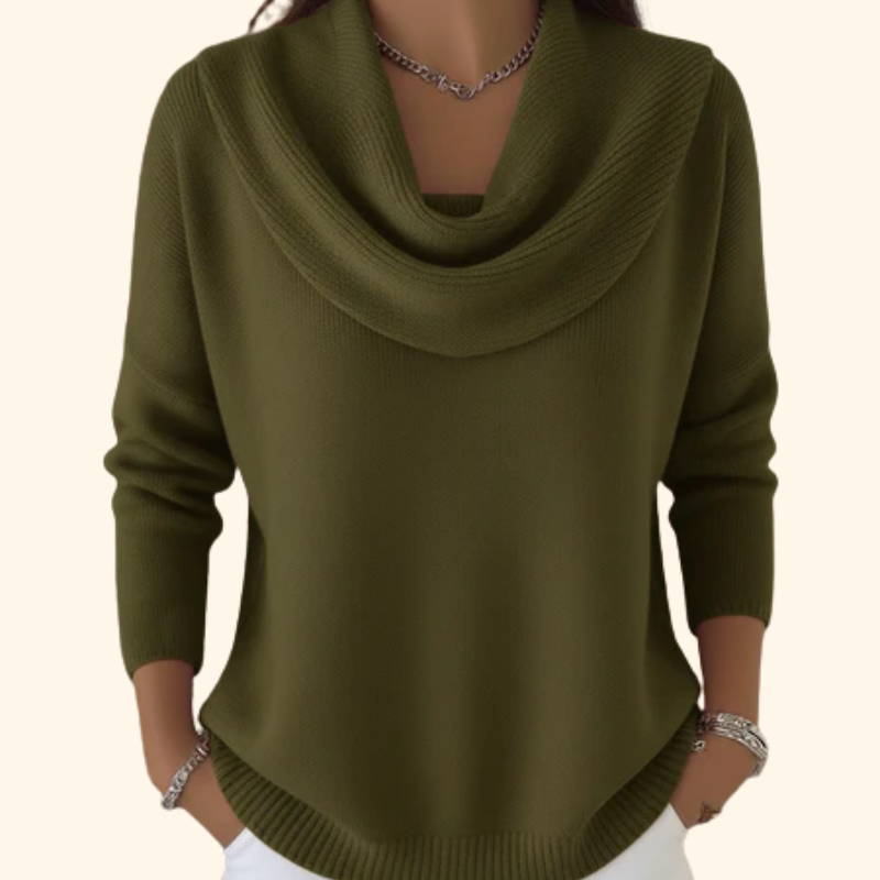 Théodora™ | Pull à Col en Laine