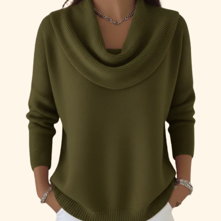 Théodora™ | Pull à Col en Laine