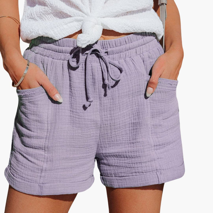 Short Emma en Coton – Style Décontracté Chic