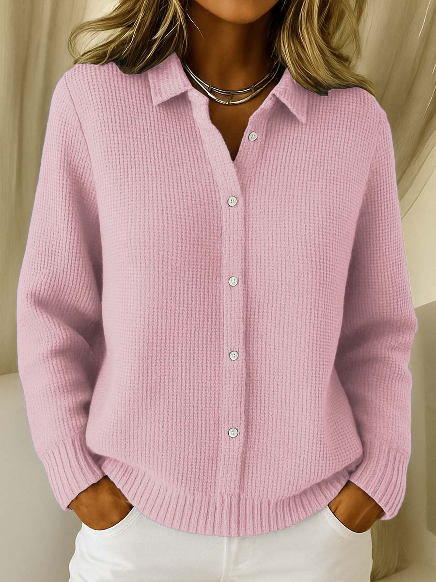 Océane™ | Cardigan Élégant en Laine