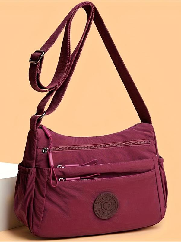 MIA™ - Sac à bandoulière zippé multi-poches pour femmes, pour un usage quotidien