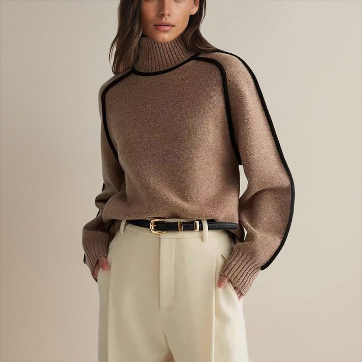 Alba - Pull en cachemire - Gris