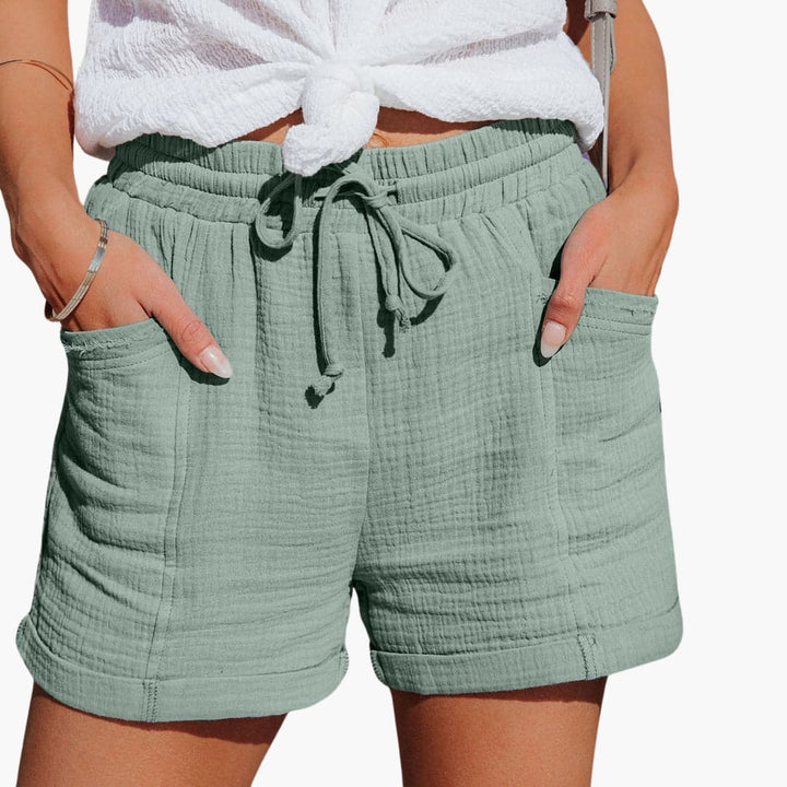 Short Emma en Coton – Style Décontracté Chic