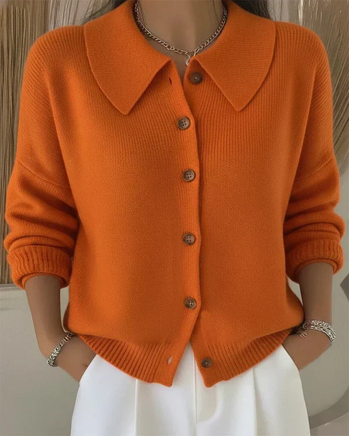 Bérénice™ | Cardigan Classique en Laine