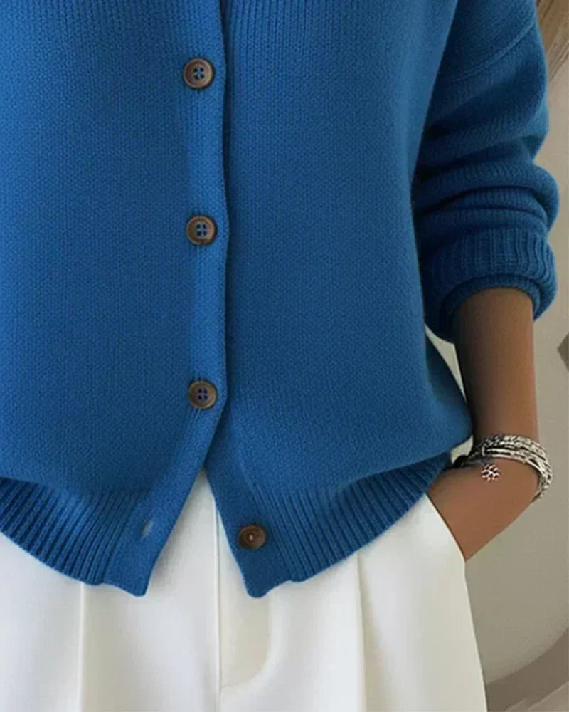 Bérénice™ | Cardigan Classique en Laine