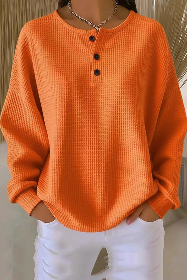 Héloïse™ | Blouse Ample Boutonnée