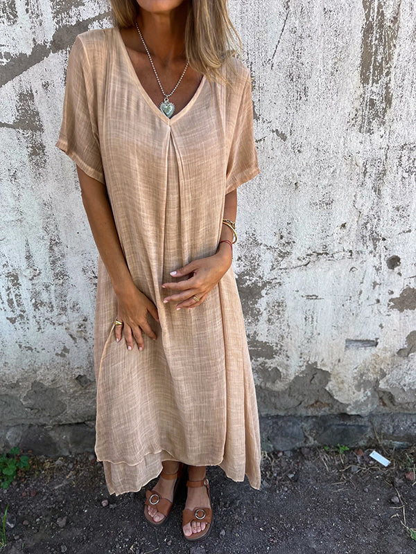 Marisol™ | Robe Ample avec Décolleté en V