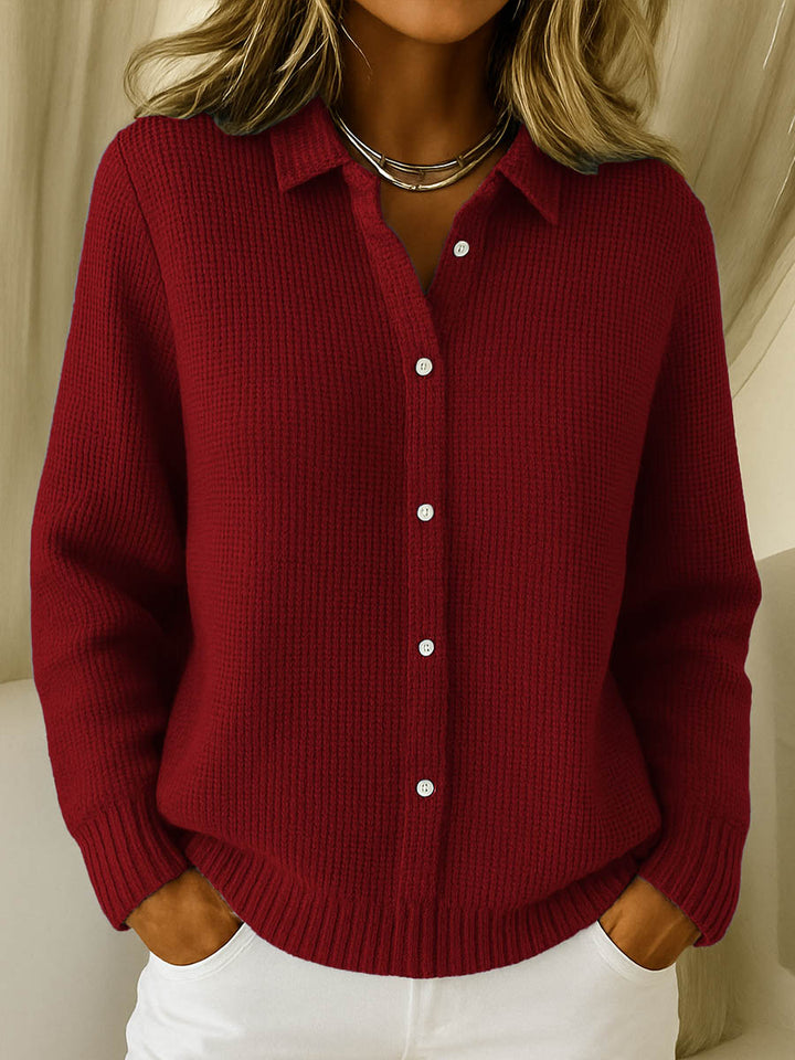 Océane™ | Cardigan Élégant en Laine