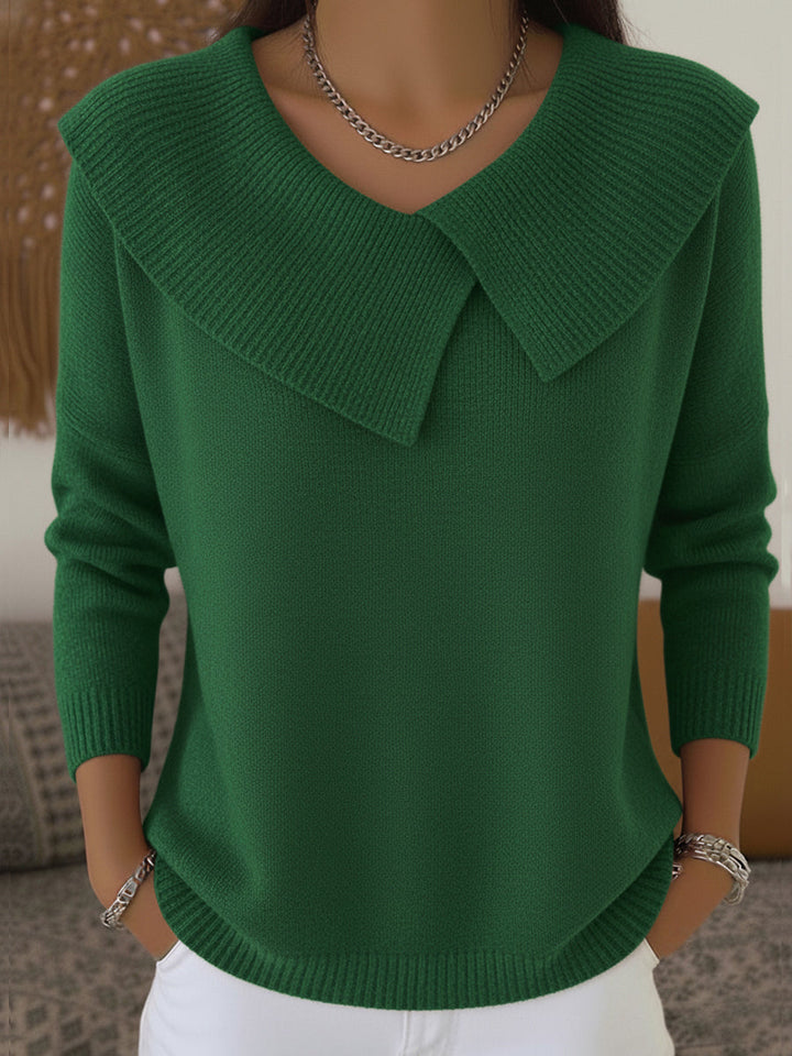 Clémence™ | Pull Chaud à Col Doux