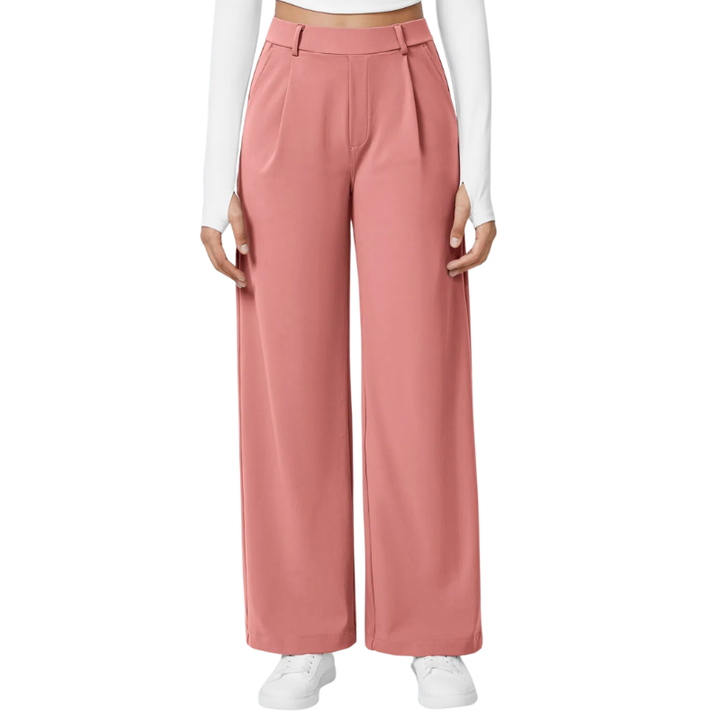 CAPRICE™ – Pantalon de Travail Intelligent à Jambe Droite Classique