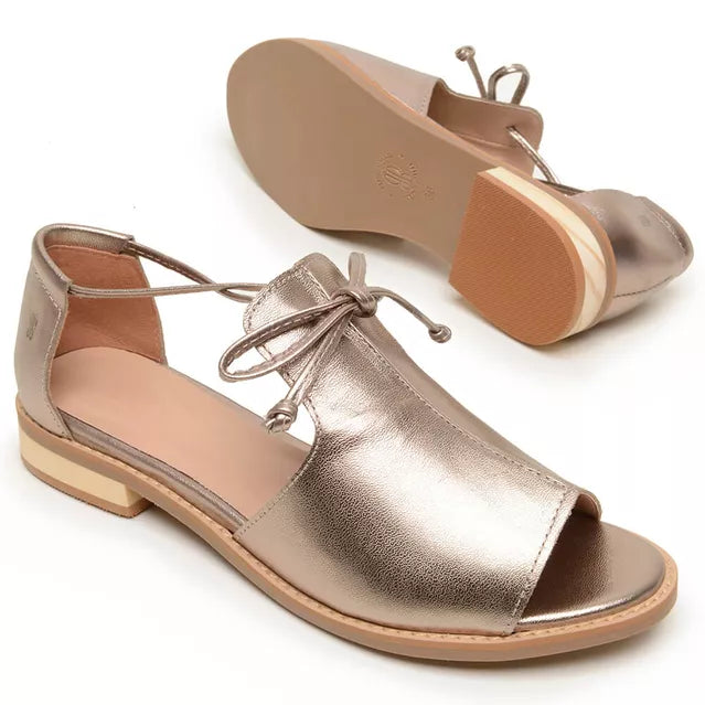 Sandales en cuir à brides