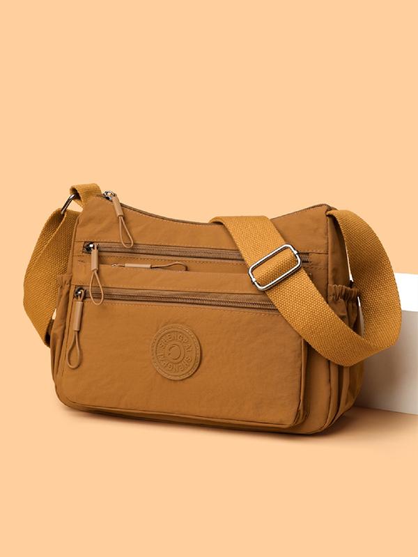 MIA™ - Sac à bandoulière zippé multi-poches pour femmes, pour un usage quotidien