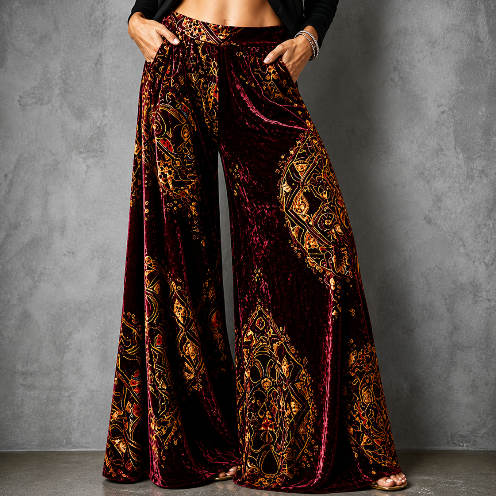 Maude - Pantalon Large Boho™