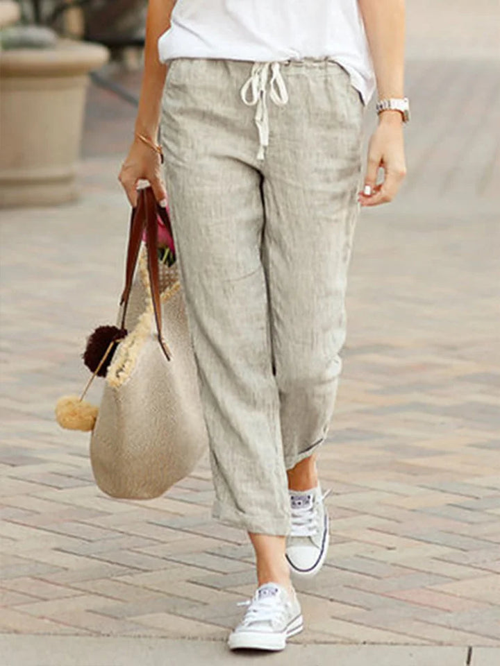 Isla - Pantalons en Lin