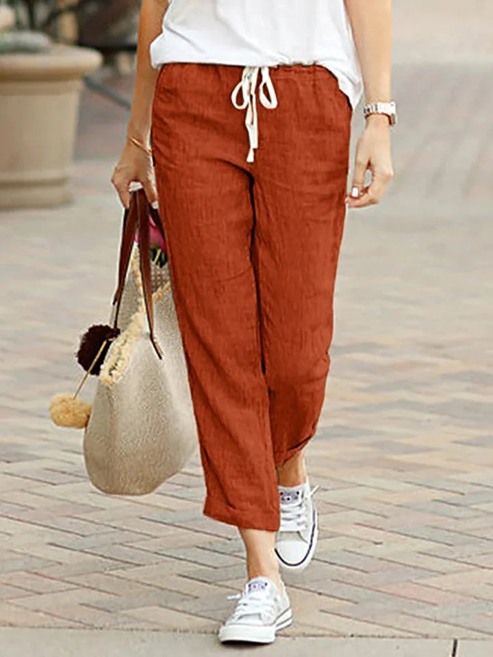 Isla - Pantalons en Lin