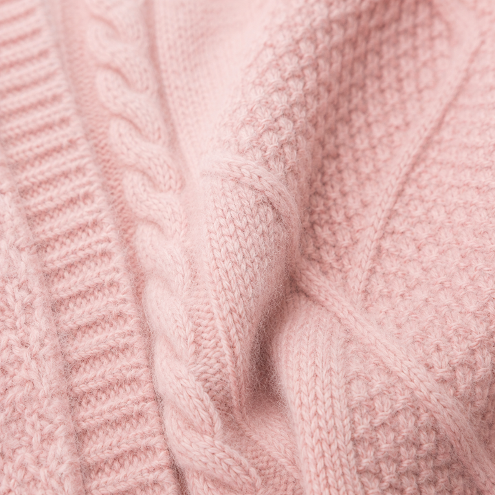 Éléonore™ | Cardigan Tricoté en Mélange de Laine