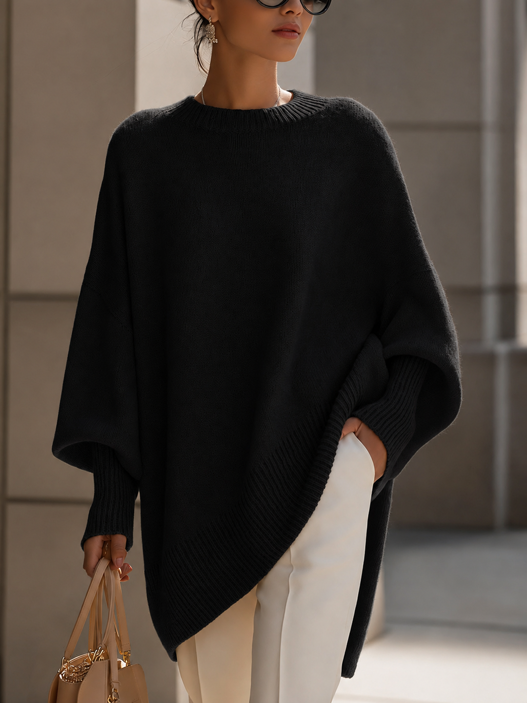 Jeanne™ | Pull Oversize en Cachemire