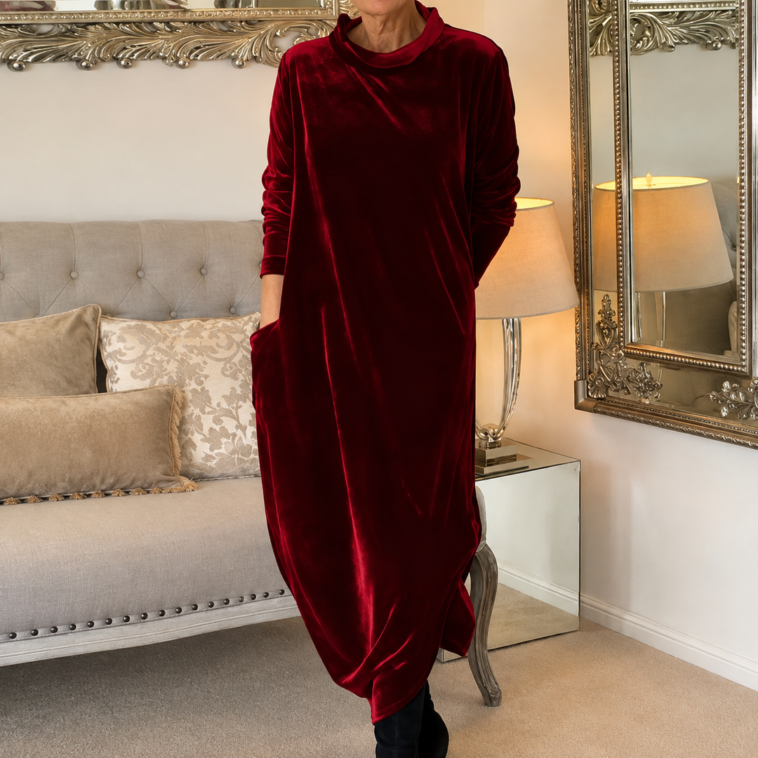 Juliette | Robe Maxi en Velours