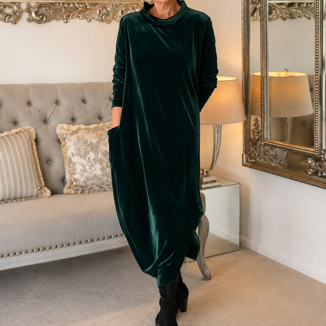 Juliette | Robe Maxi en Velours