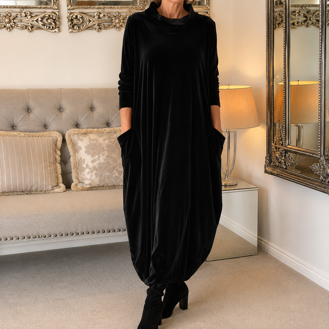 Juliette | Robe Maxi en Velours