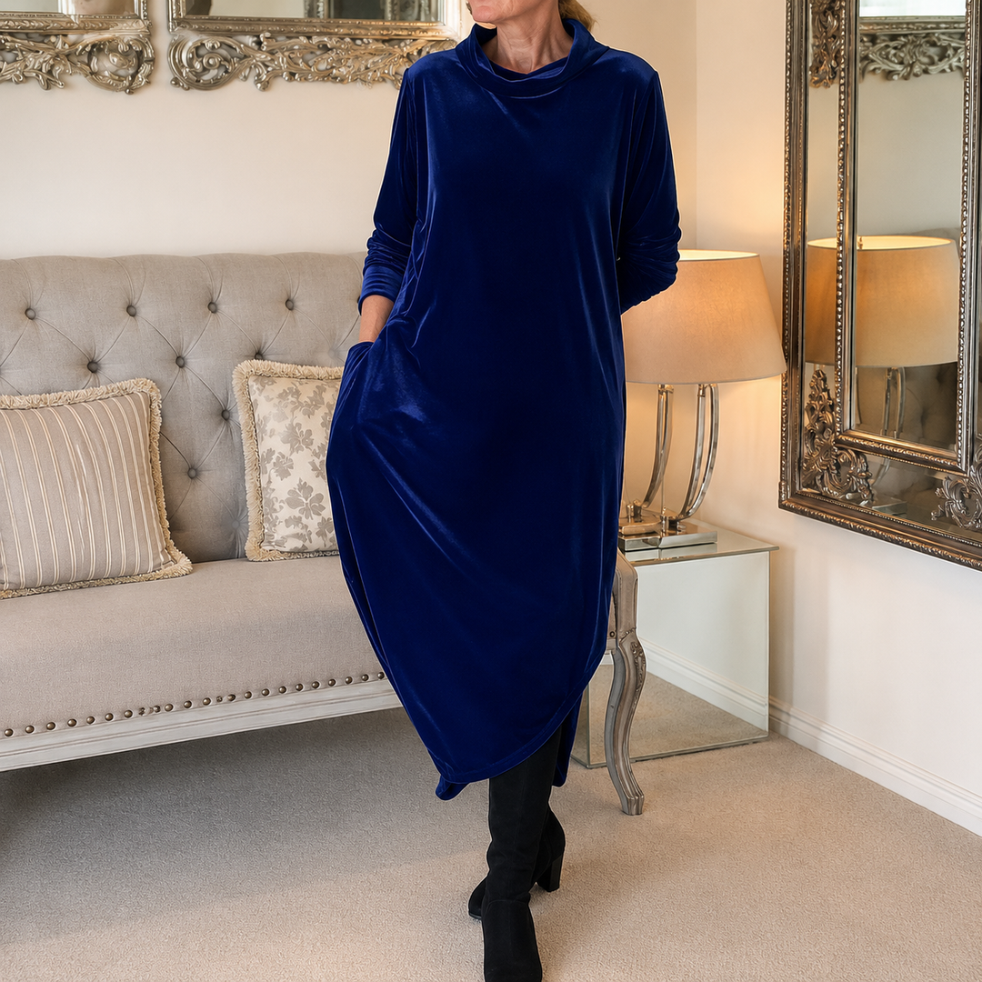 Juliette | Robe Maxi en Velours