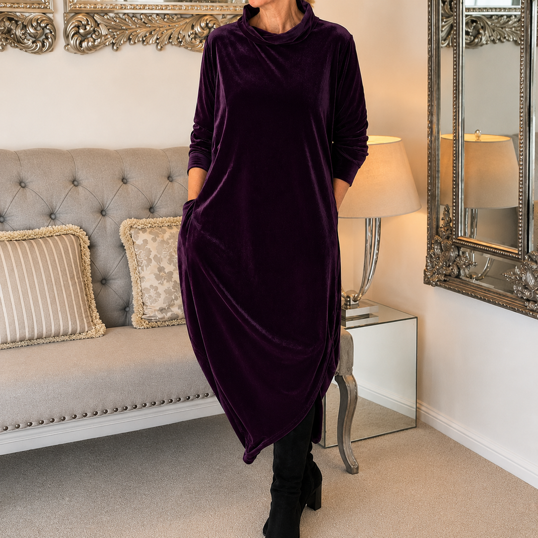Juliette | Robe Maxi en Velours