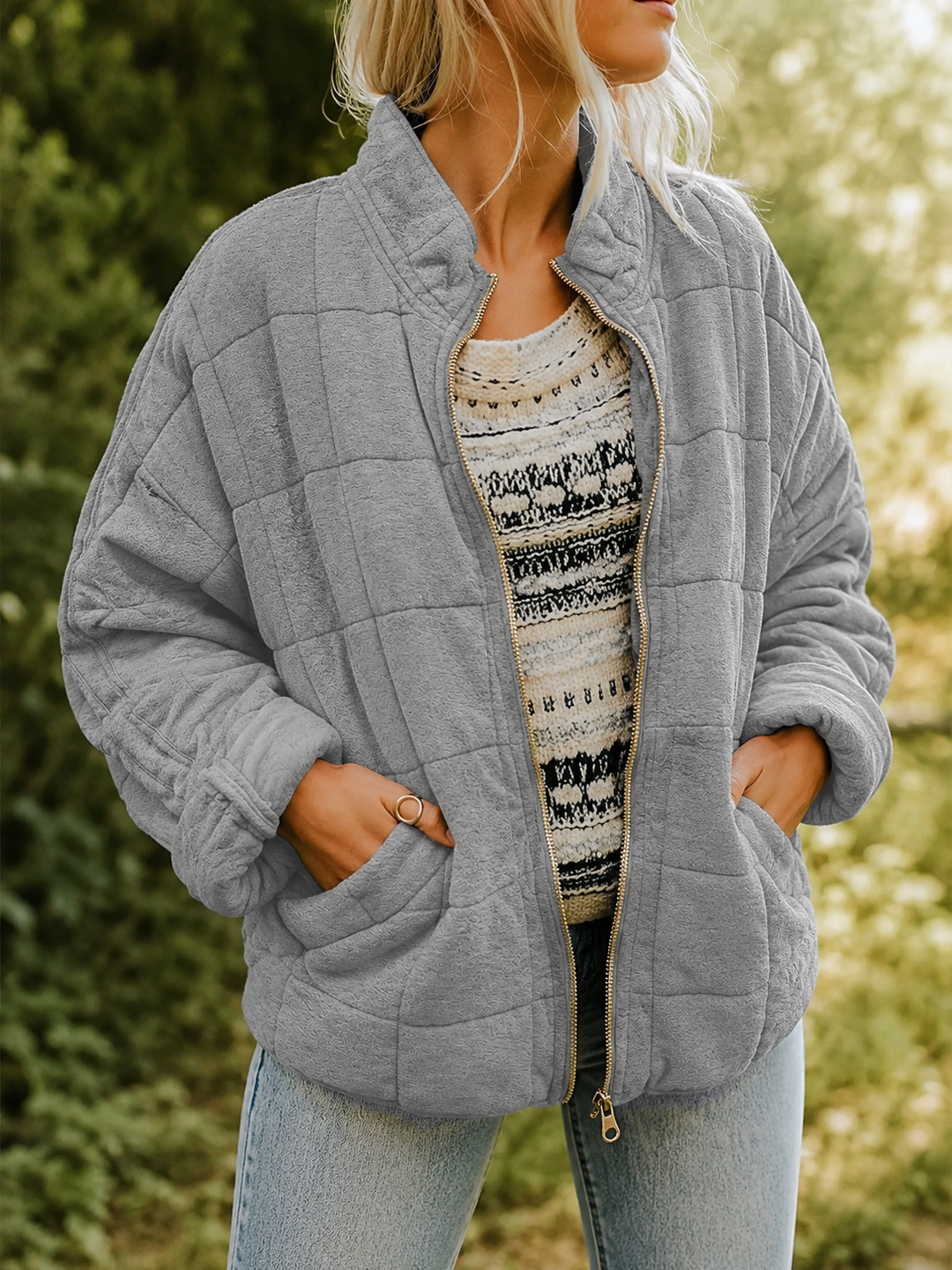 Isabelle | Manteau Tricot Épais