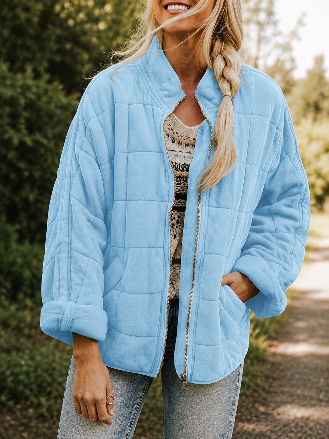 Isabelle | Manteau Tricot Épais