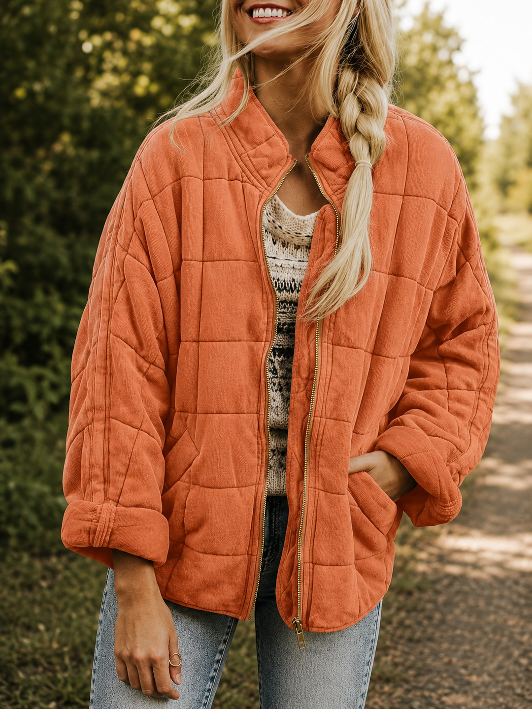 Isabelle | Manteau Tricot Épais