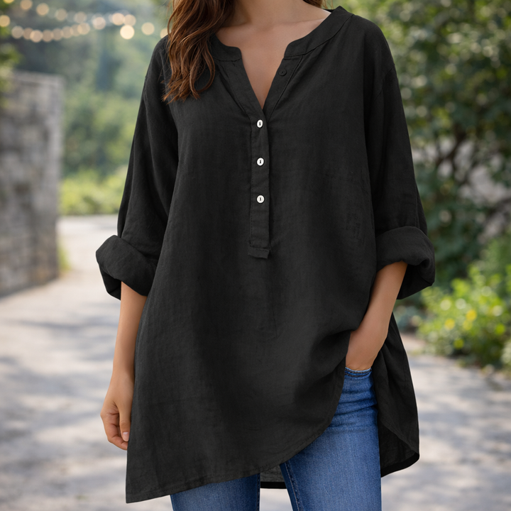 Freja™ – Chemise Légère et Confortable avec Boutons