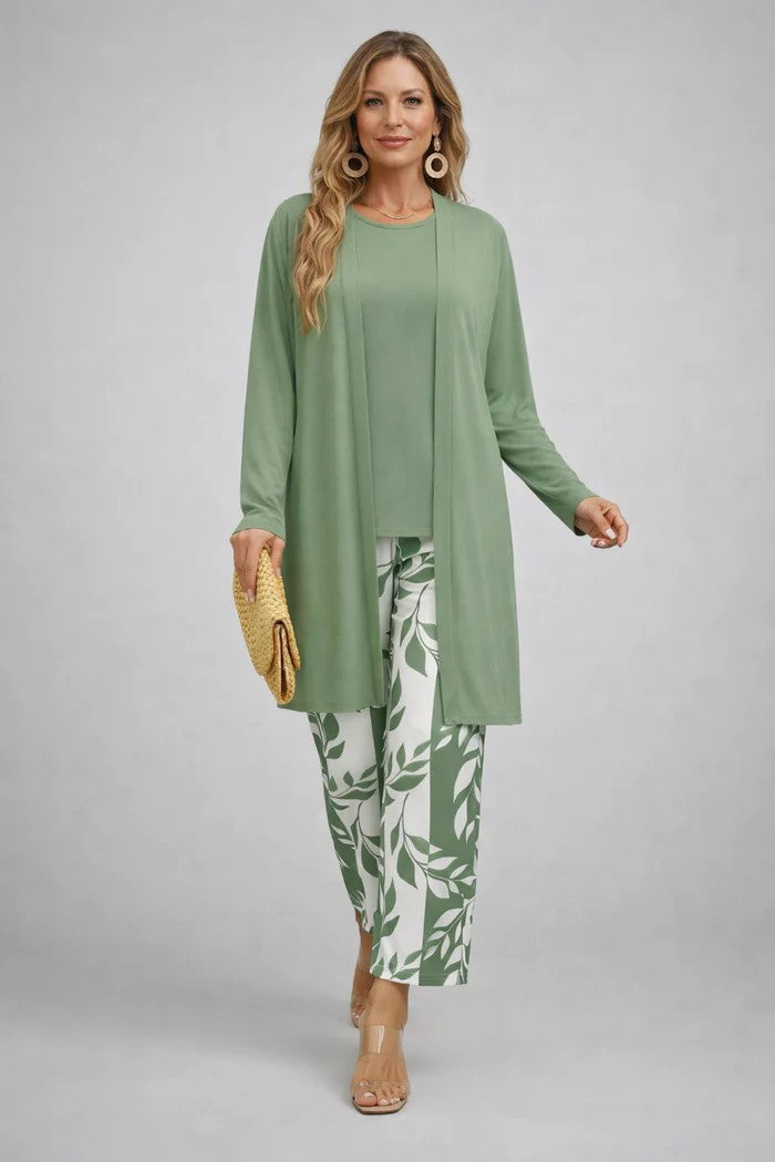 Ensemble trois pièces Vert pâle