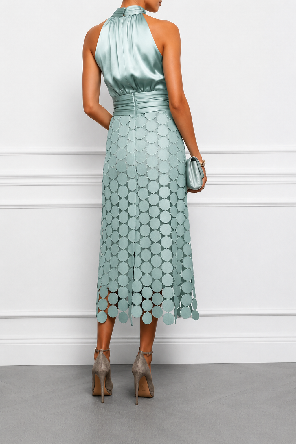 Robe midi de cérémonie