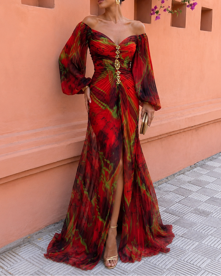 GREGORIA | ROBE MAXI FLORALE