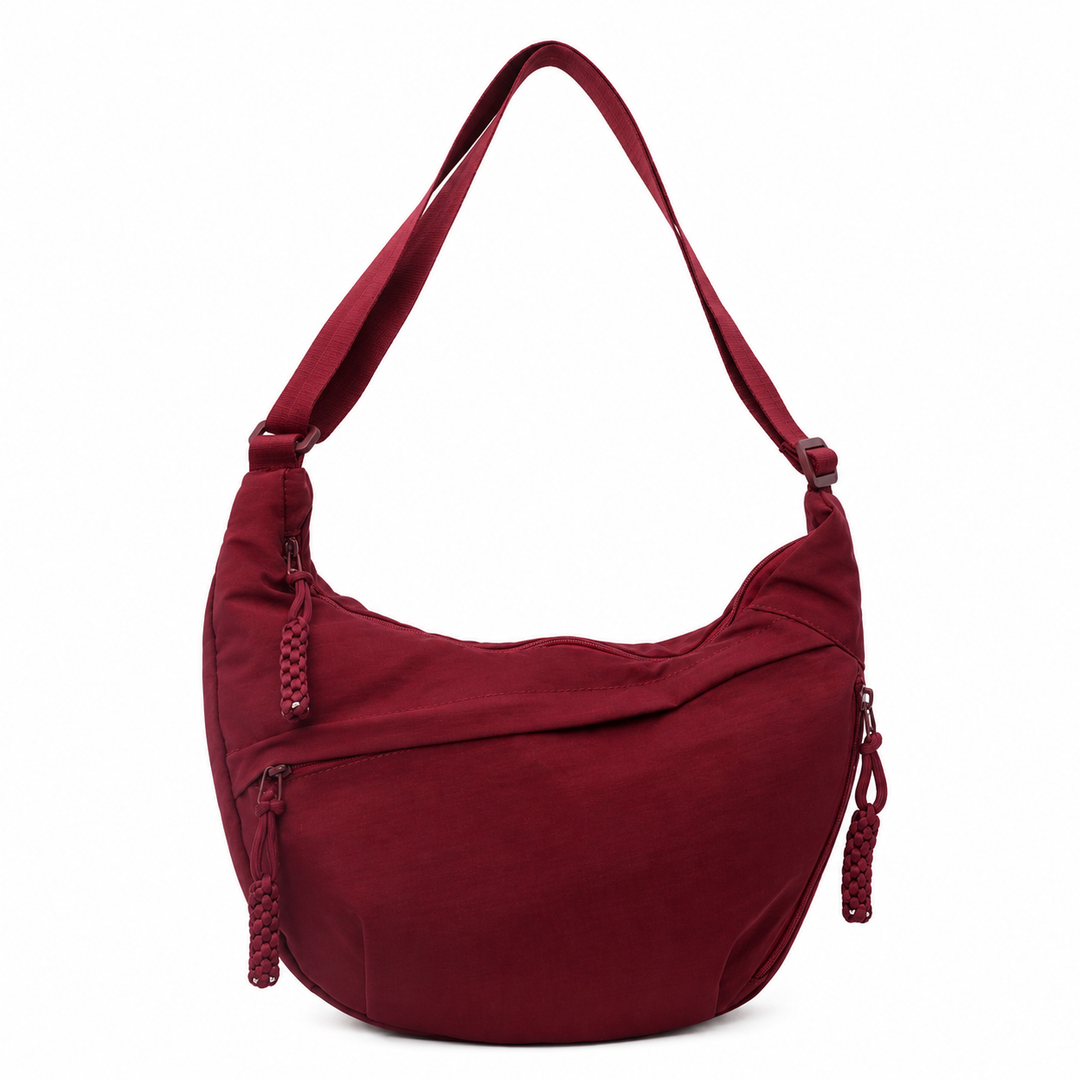 Sac bandoulière léger Rouge bordeaux