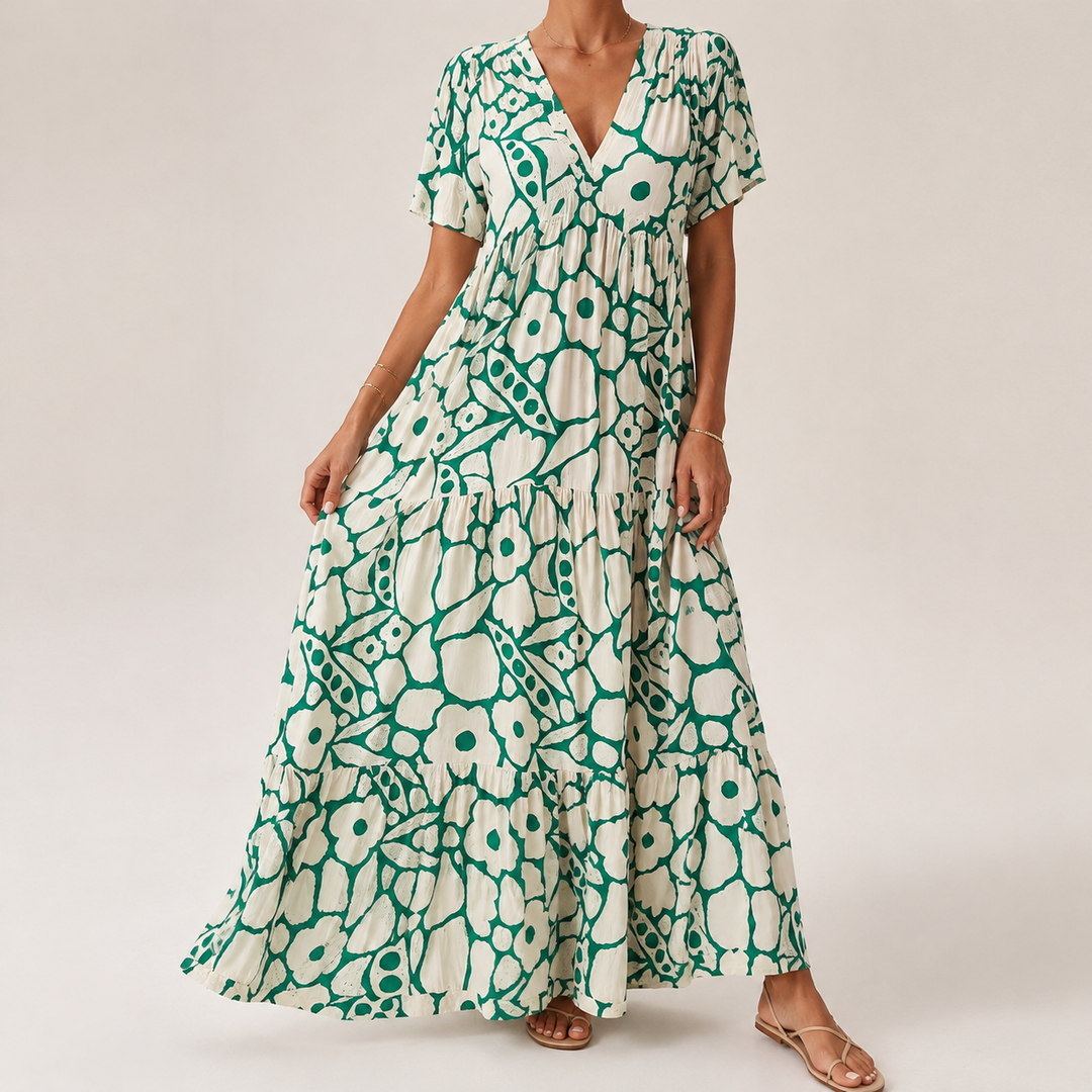 Sybil | Robe Bohémienne Élégante