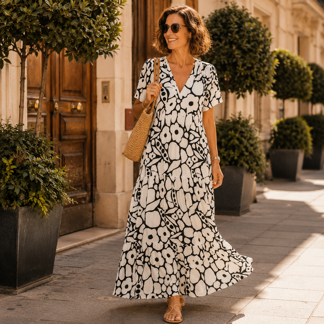 Sybil | Robe Bohémienne Élégante
