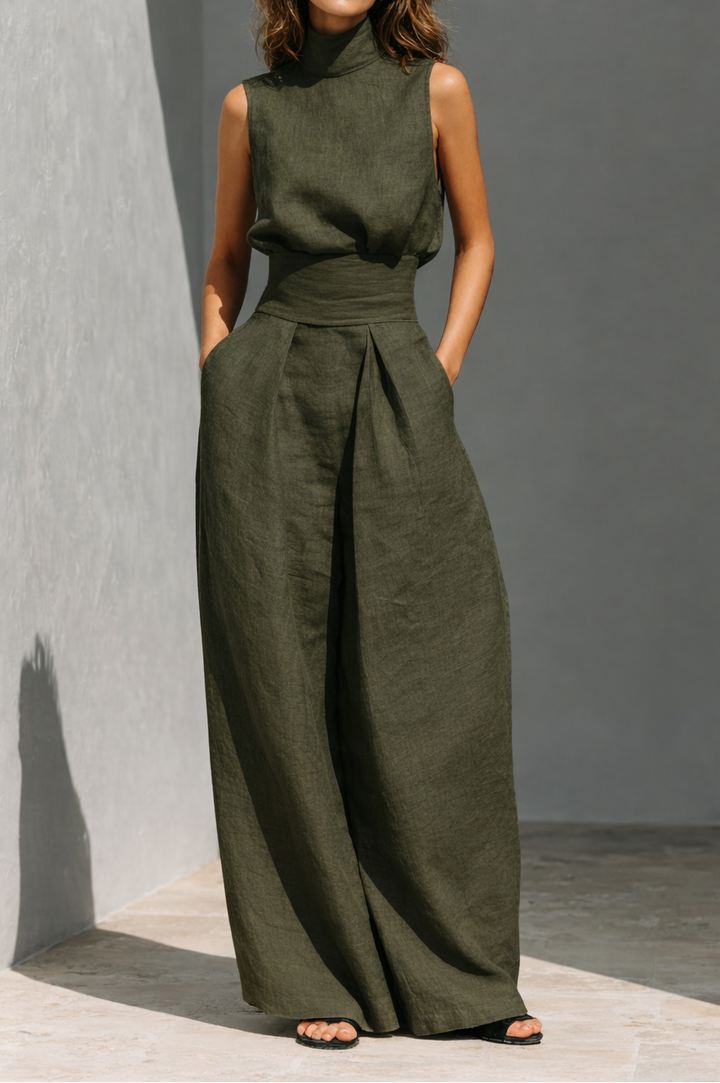 Maria™ | Ensemble Minimaliste en Coton et Lin