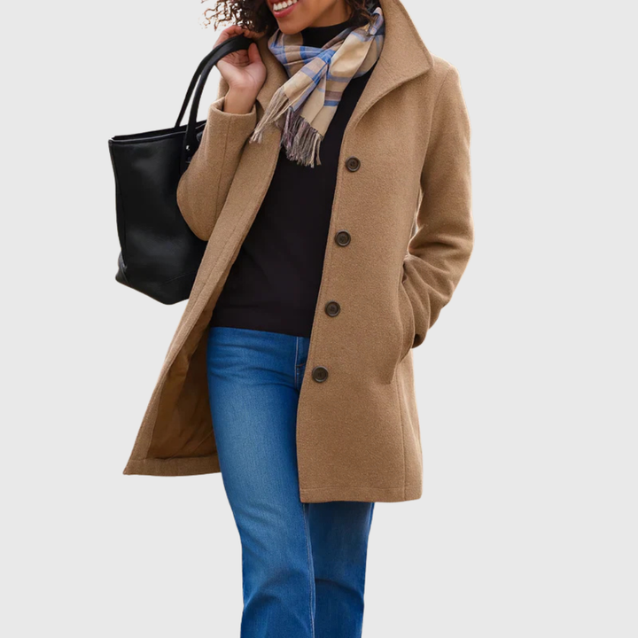 Aurora | Manteau à Boutonnage Simple