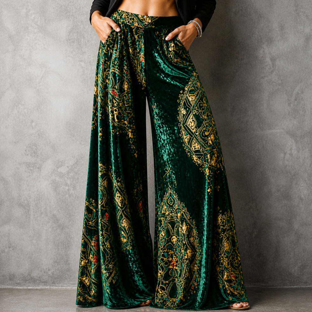 Maude - Pantalon Large Boho™