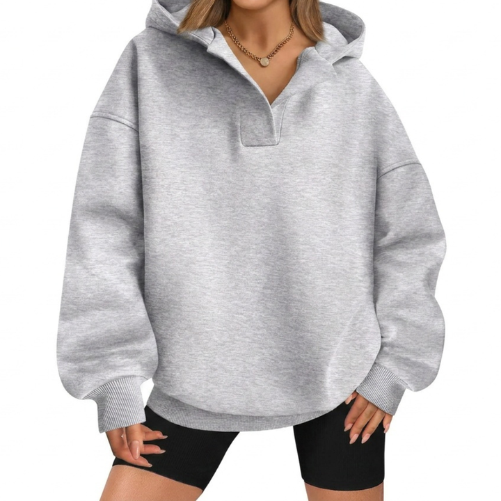 DARLA™ – Sweat à capuche en polaire surdimensionné et confortable
