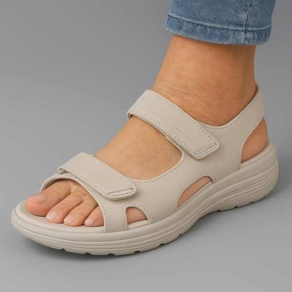 Sandales confort à brides réglables