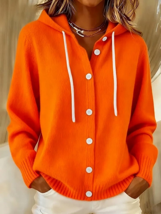 Marguerite™ | Cardigan Boutonné en Laine