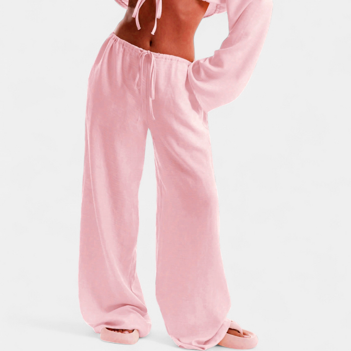 SOLÈNE™ – Pantalon décontracté à jambes larges